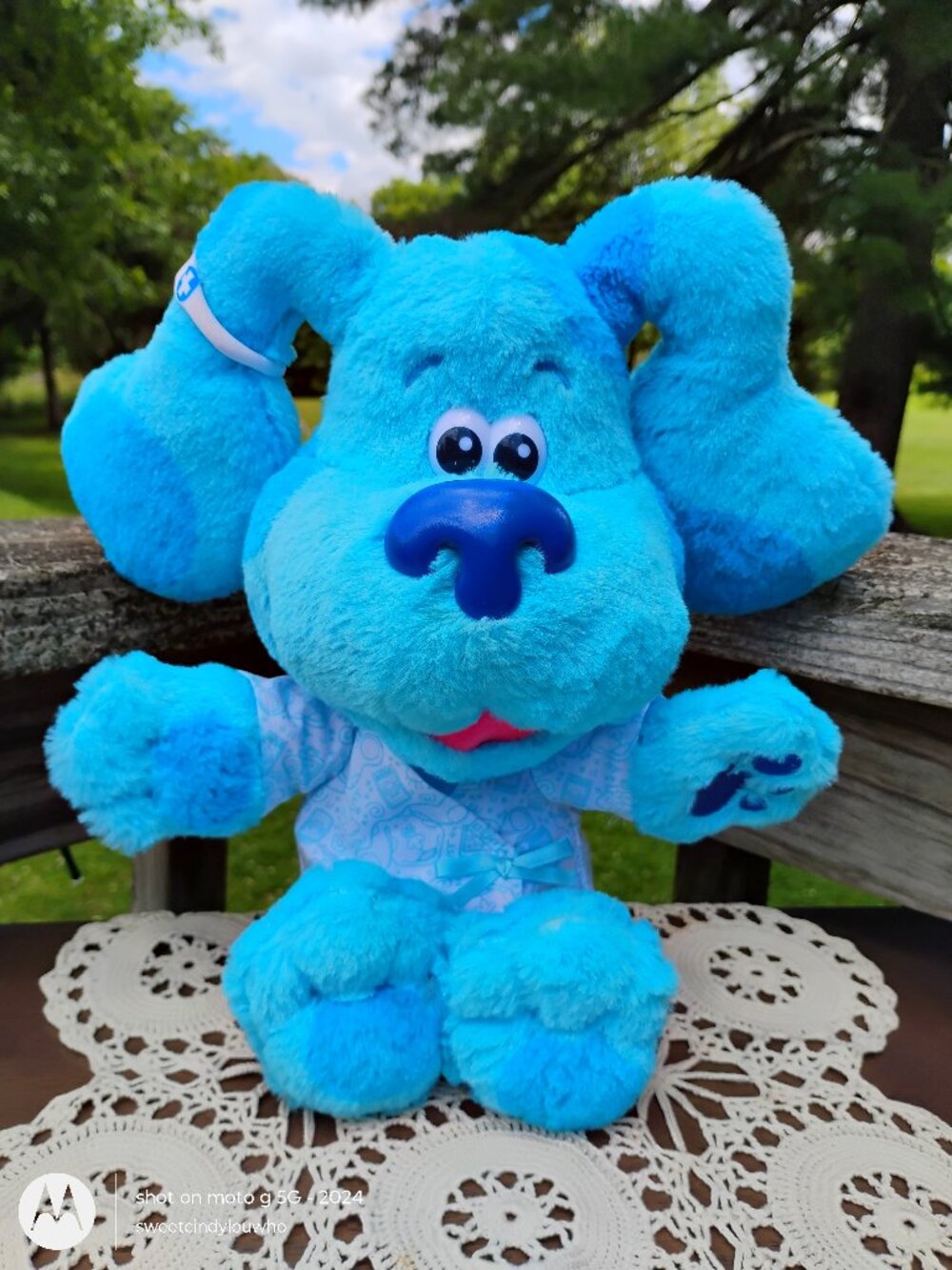 Blue's Clues and You Check-Up Time interactive plush by Nickelodeon Viacom 2021
